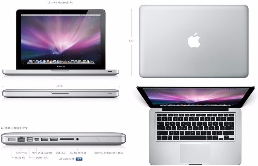 Apple MacBook Pro 9.2 (A1278 Mid 2012) Core i7 2.9GHz 13.3 inch