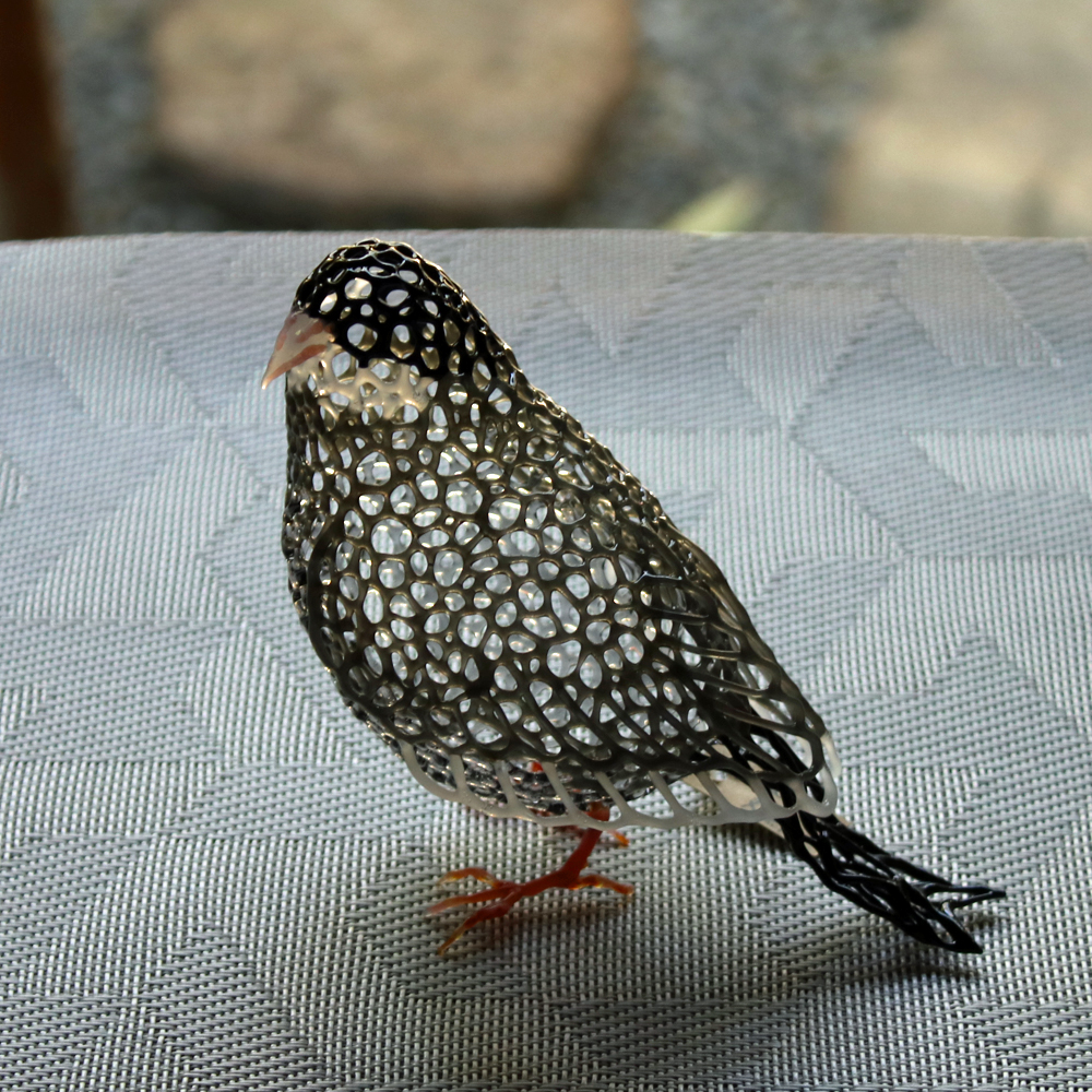 齋藤直「文鳥」&「エナガ」のオブジェ | J-spirit gallery KYOTO