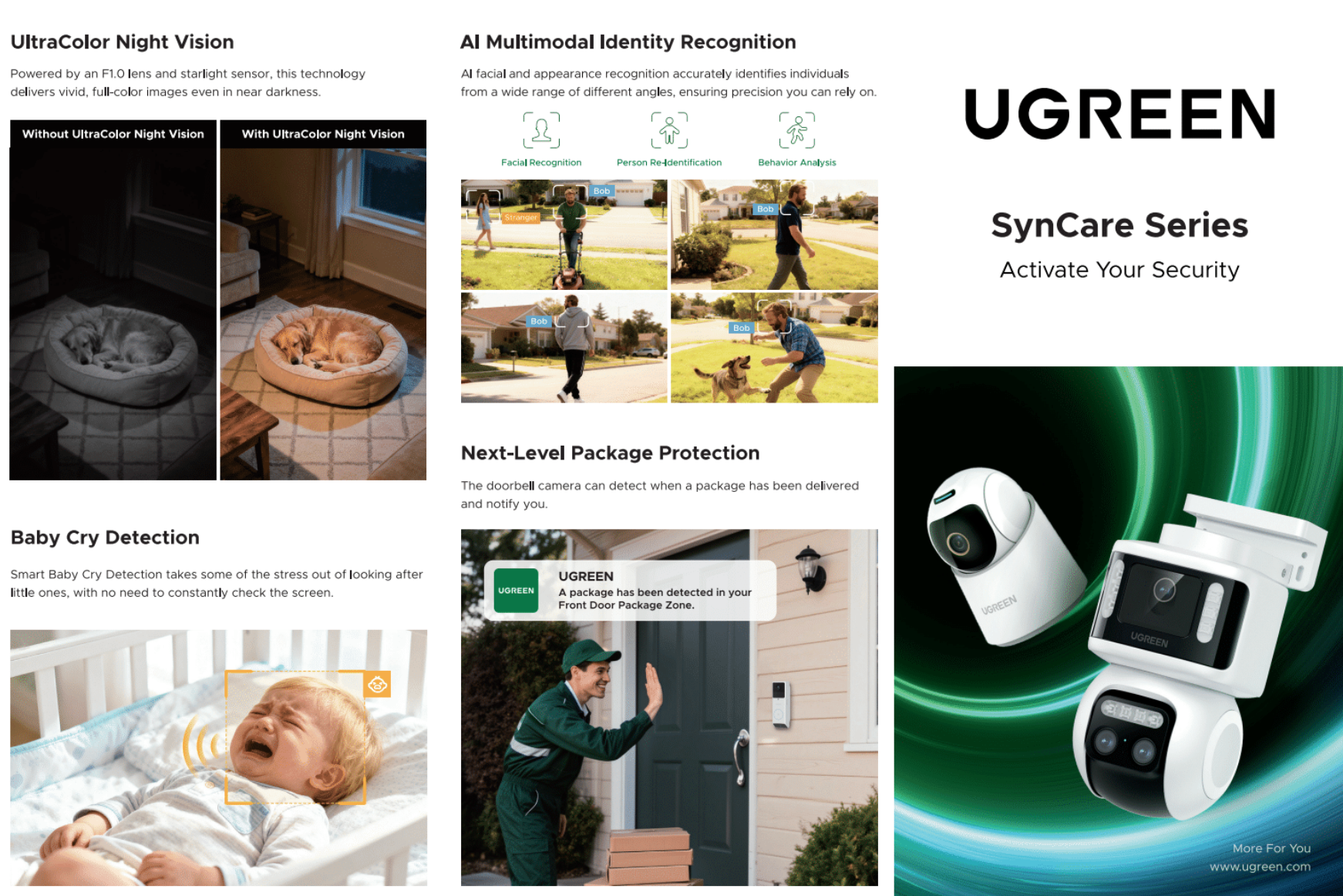 UGREEN、CES 2026でスマートホームセキュリティに参入──AIが“状況を