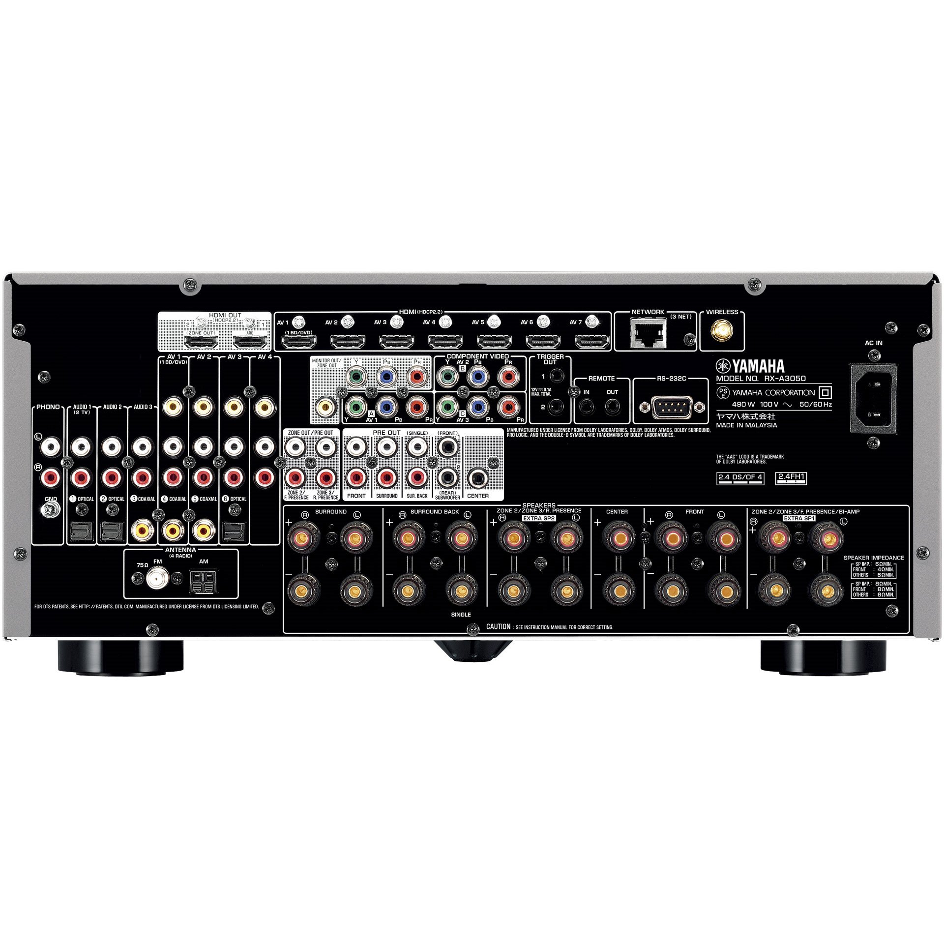 ヤマハ | RX-A3050 - AVアンプ - 概要