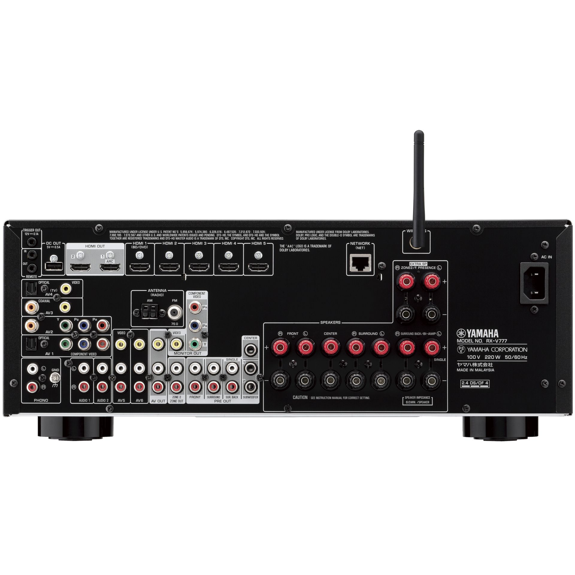 ヤマハ | RX-V777 - AVアンプ - 概要