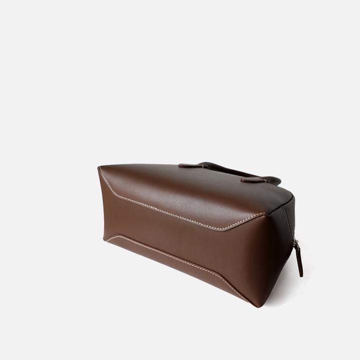 新入荷 ホワイト レザー ボストンバッグ 2Way ショルダー バッグ