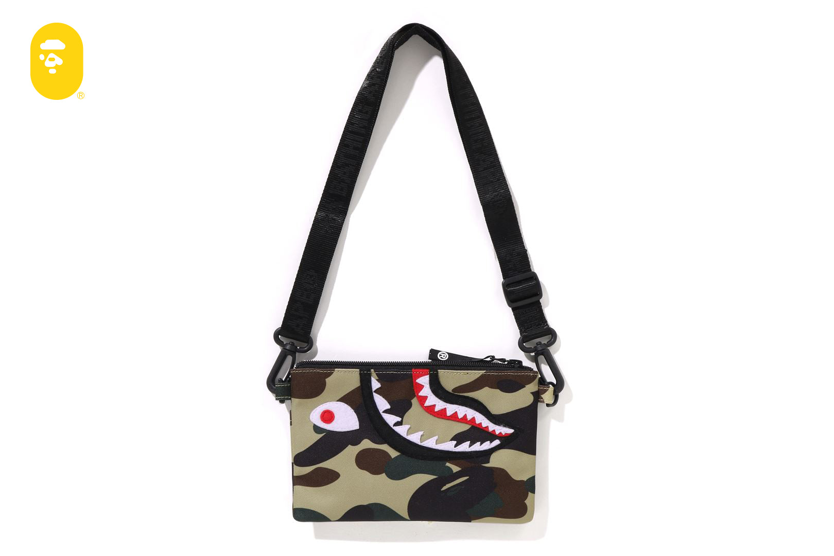 1ST CAMO SHARK MINI SHOULDER BAG | bape.com