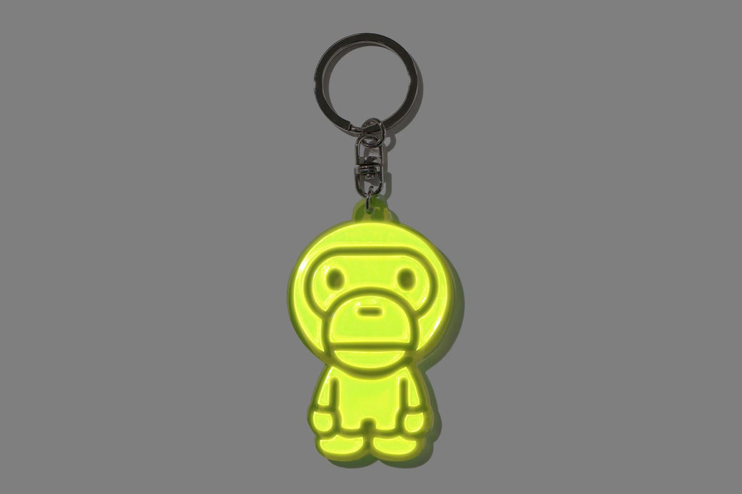 BABY MILO REFLECTIVE KEYCHAIN | bape.com