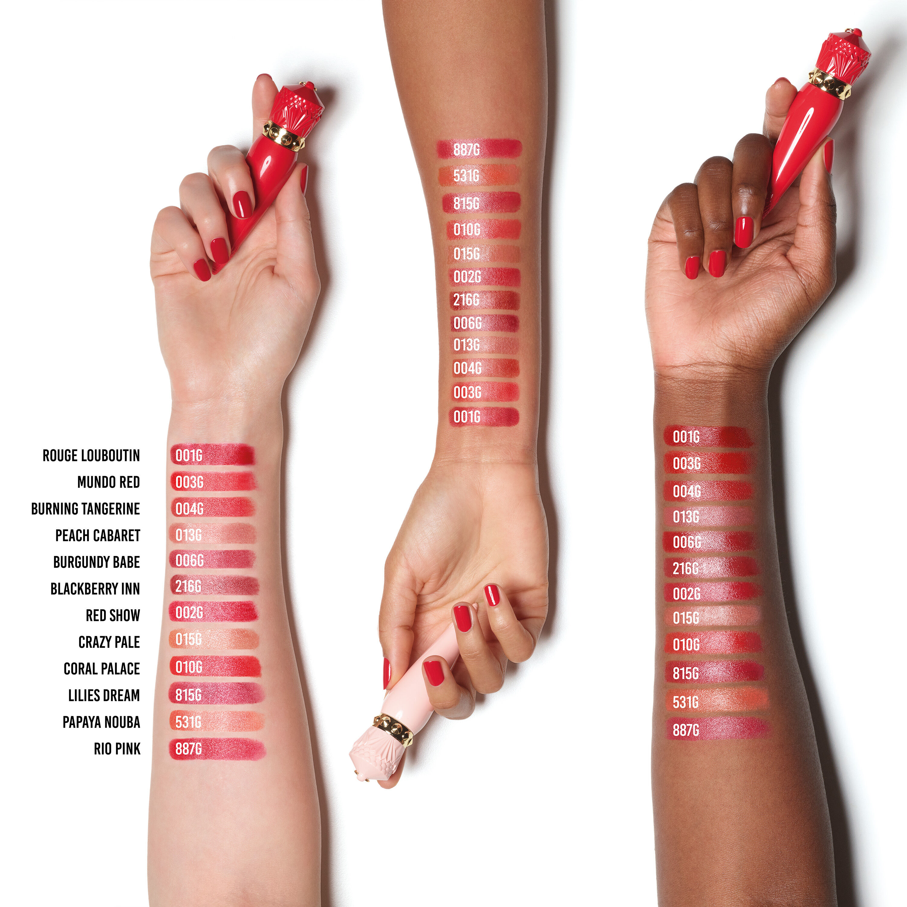 ルージュルブタン ソーグロウ オンザゴー Crazy Pale 015G - Christian