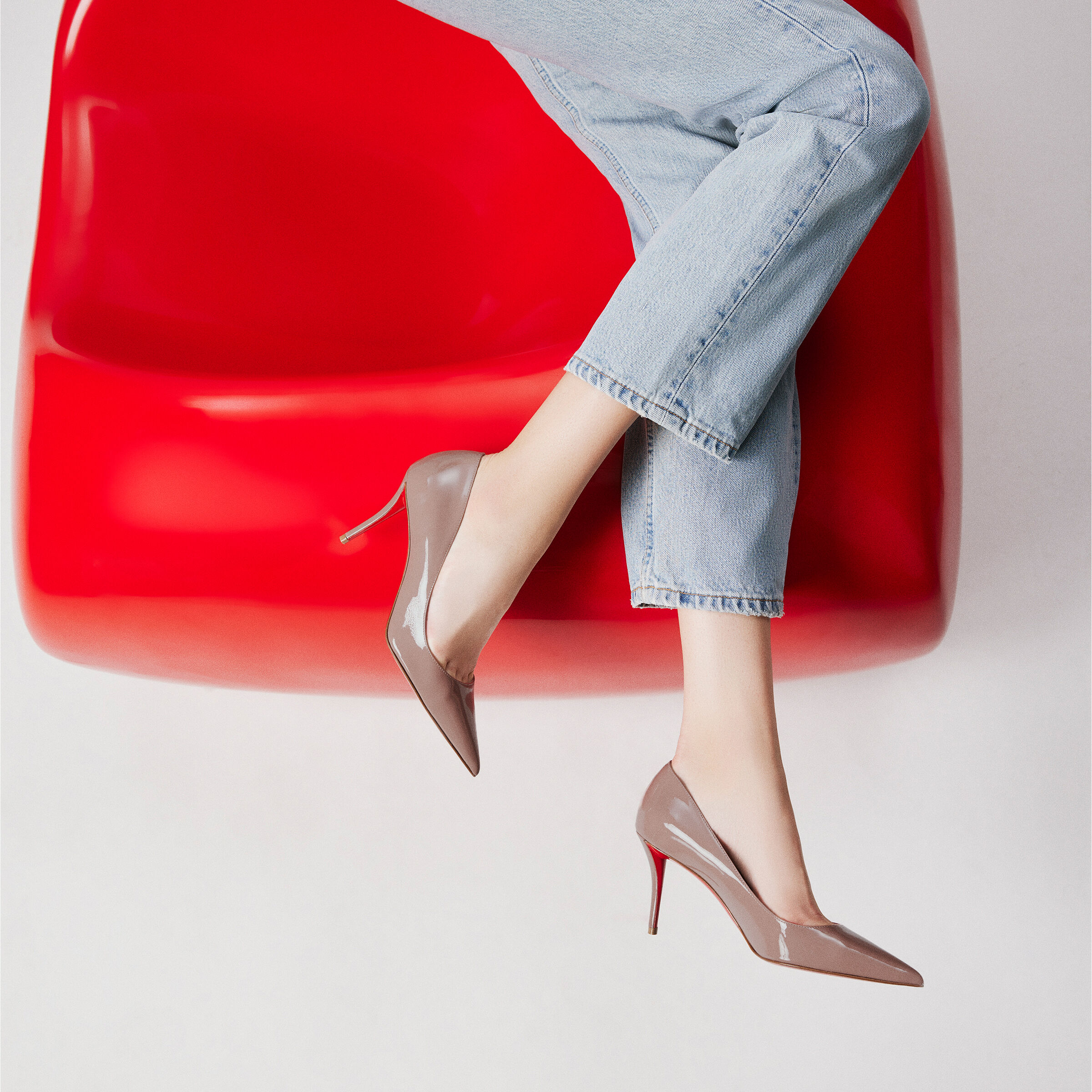 Miss Z - 80 mm パンプス - パテントレザー - ピンク - ウィメンズ