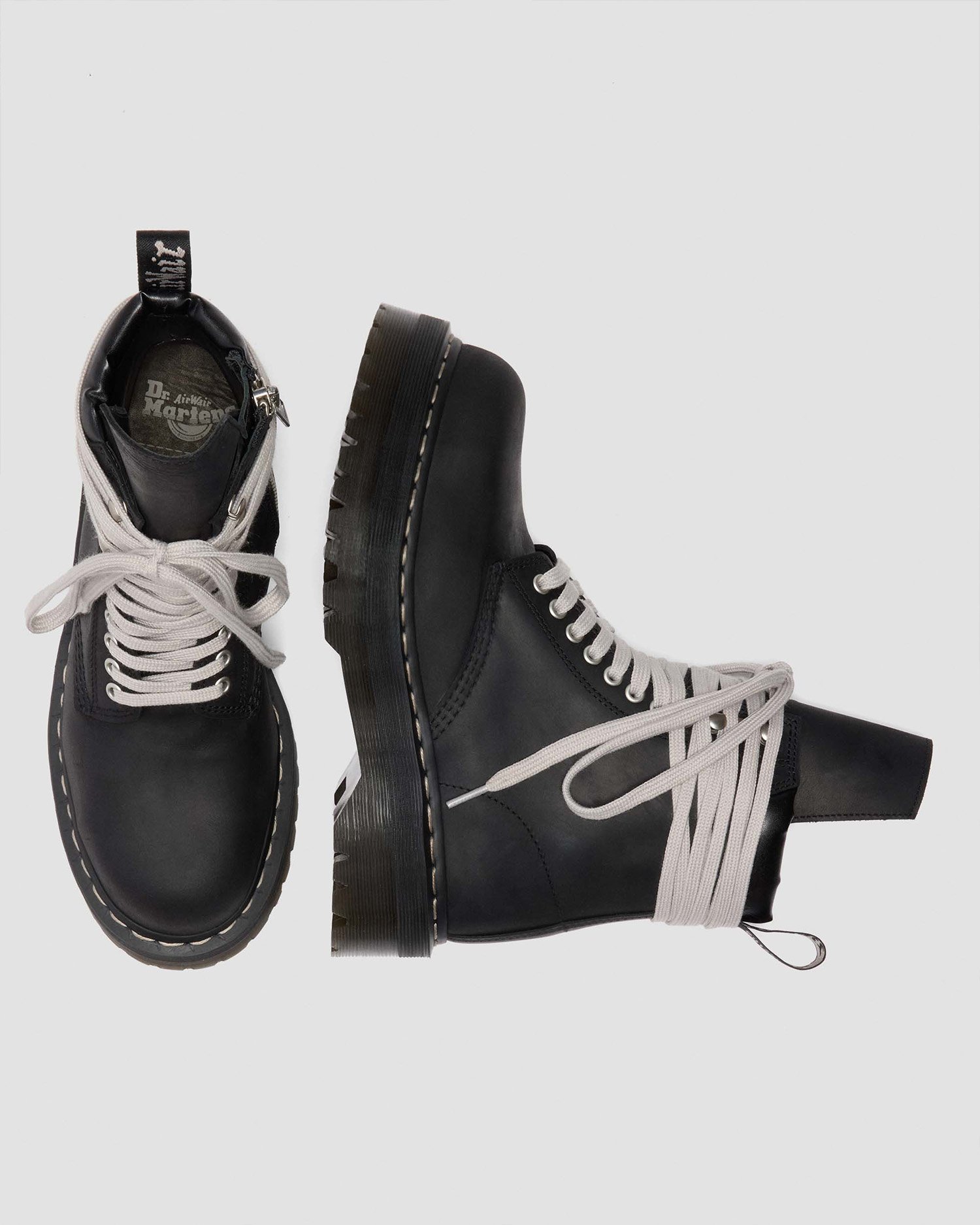 STEEL TOE QUAD RICK OWENS ブーツ