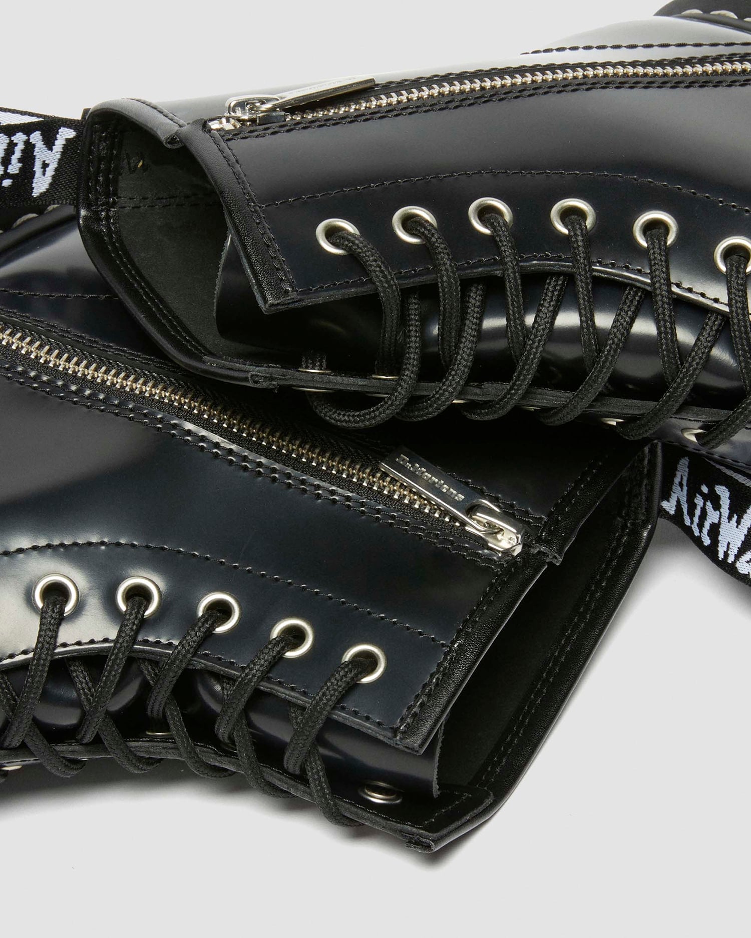 1460 ジップ ベックス ホワイトステッチ 8 ホール ブーツ