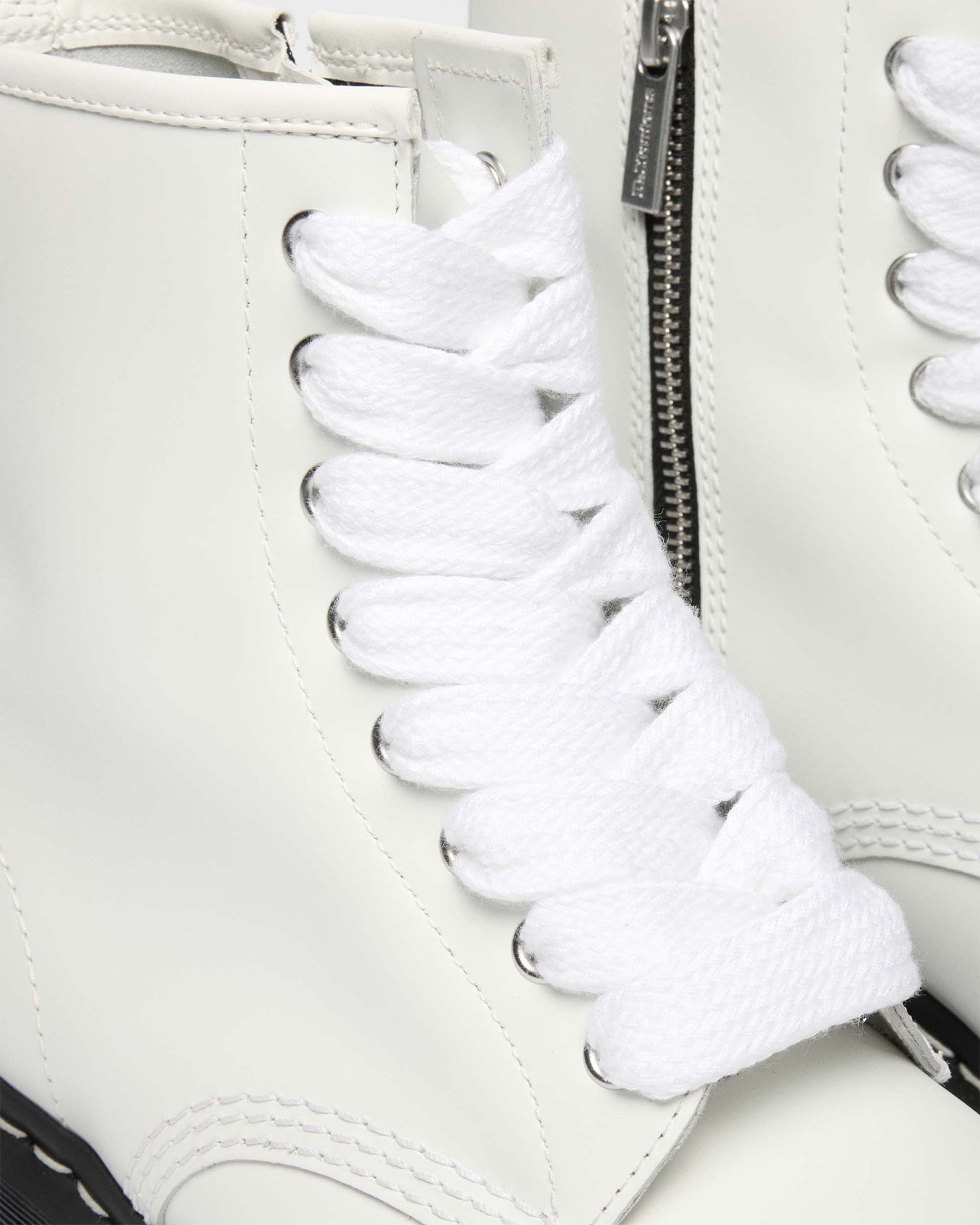 日本限定】1460 ZIP ホワイトステッチ 8 ホール ブーツ