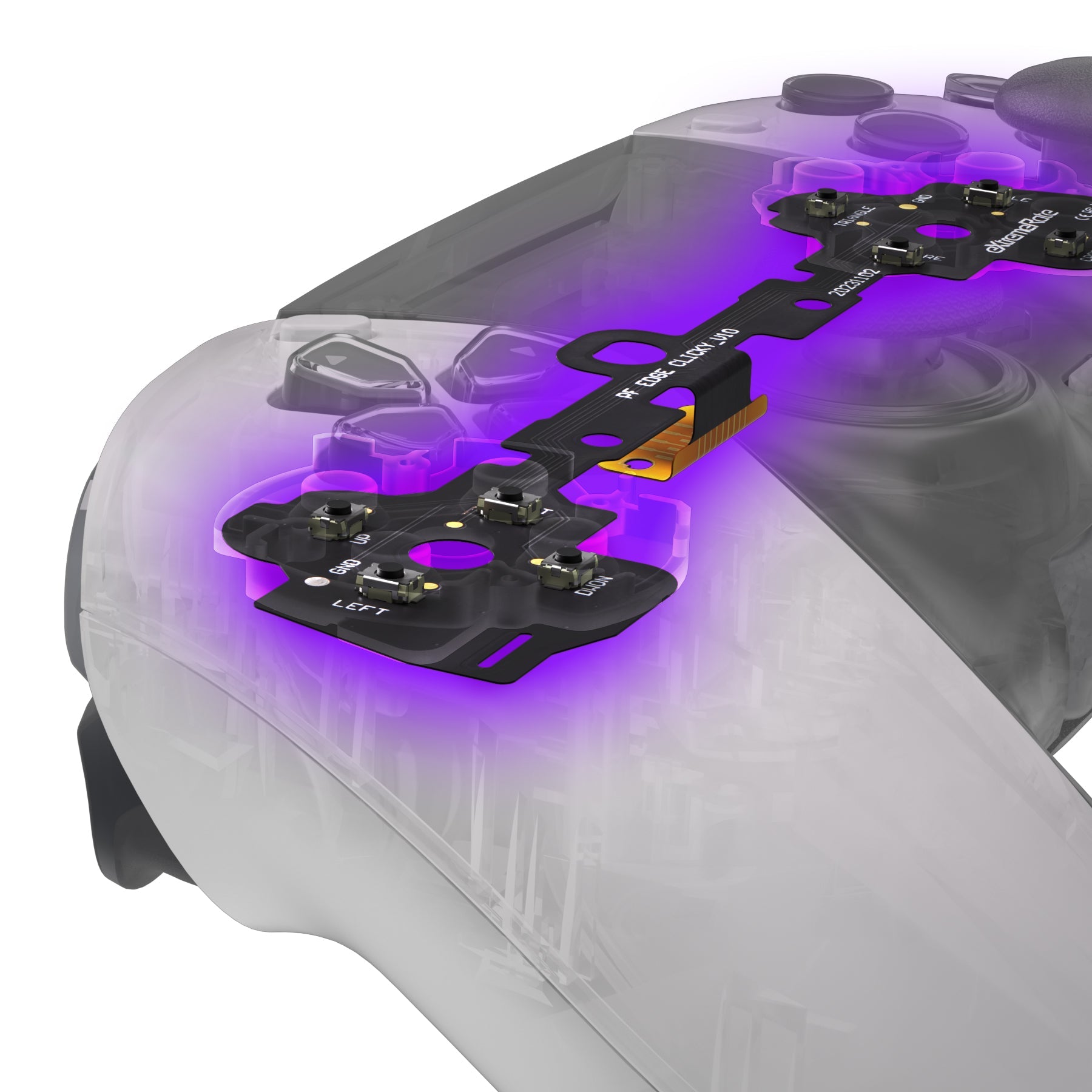 eXtremeRate PS5 edgeコントローラー対応用フェイスボタンクリッキ