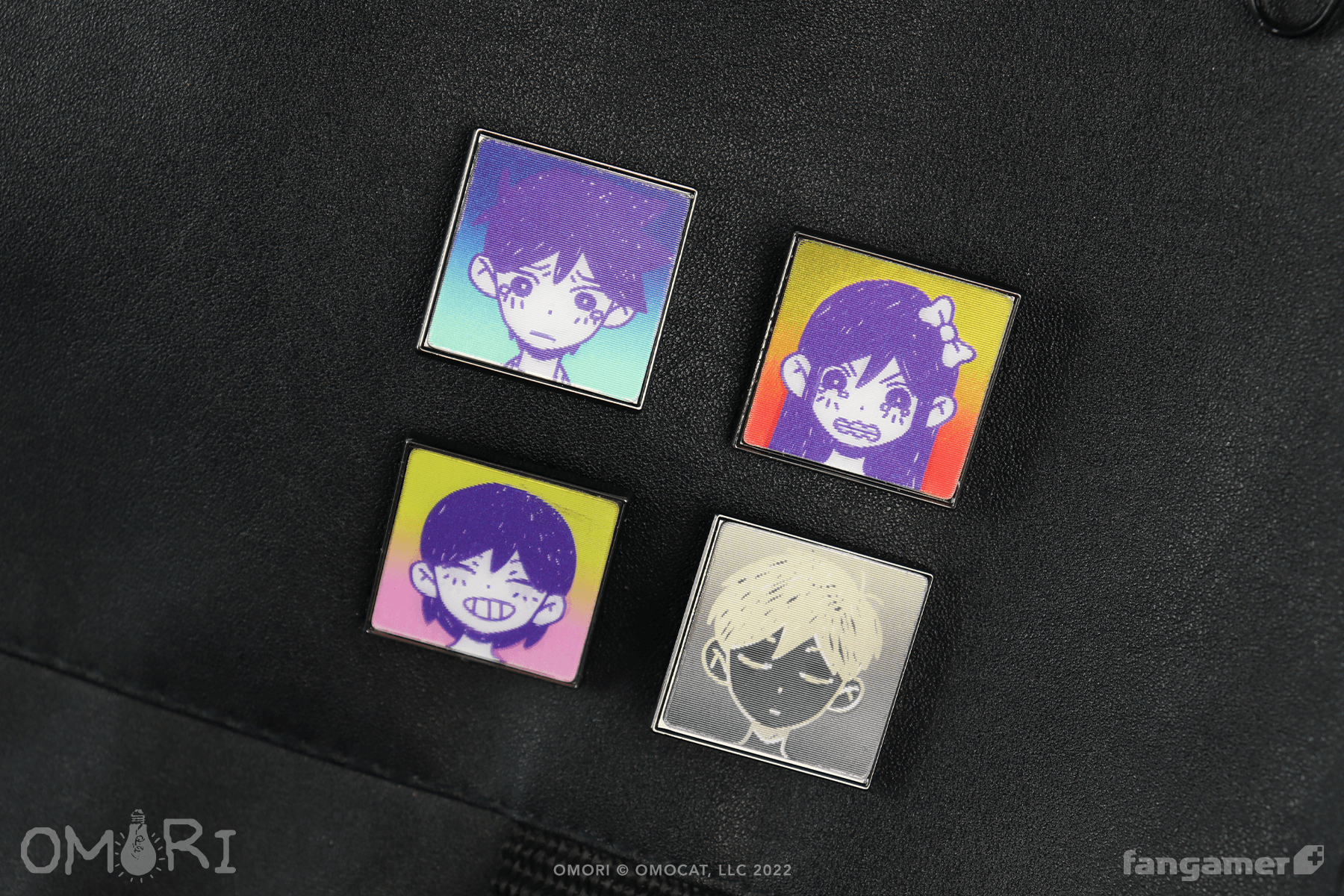 OMORI - Lenticular Emotions Pin Combo - Fangamer