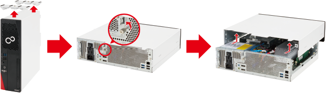 富士通 デスクトップパソコン（PC） ESPRIMO D7011/HX 製品詳細