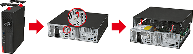 富士通 デスクトップパソコン（PC） ESPRIMO D7012/NX 製品詳細