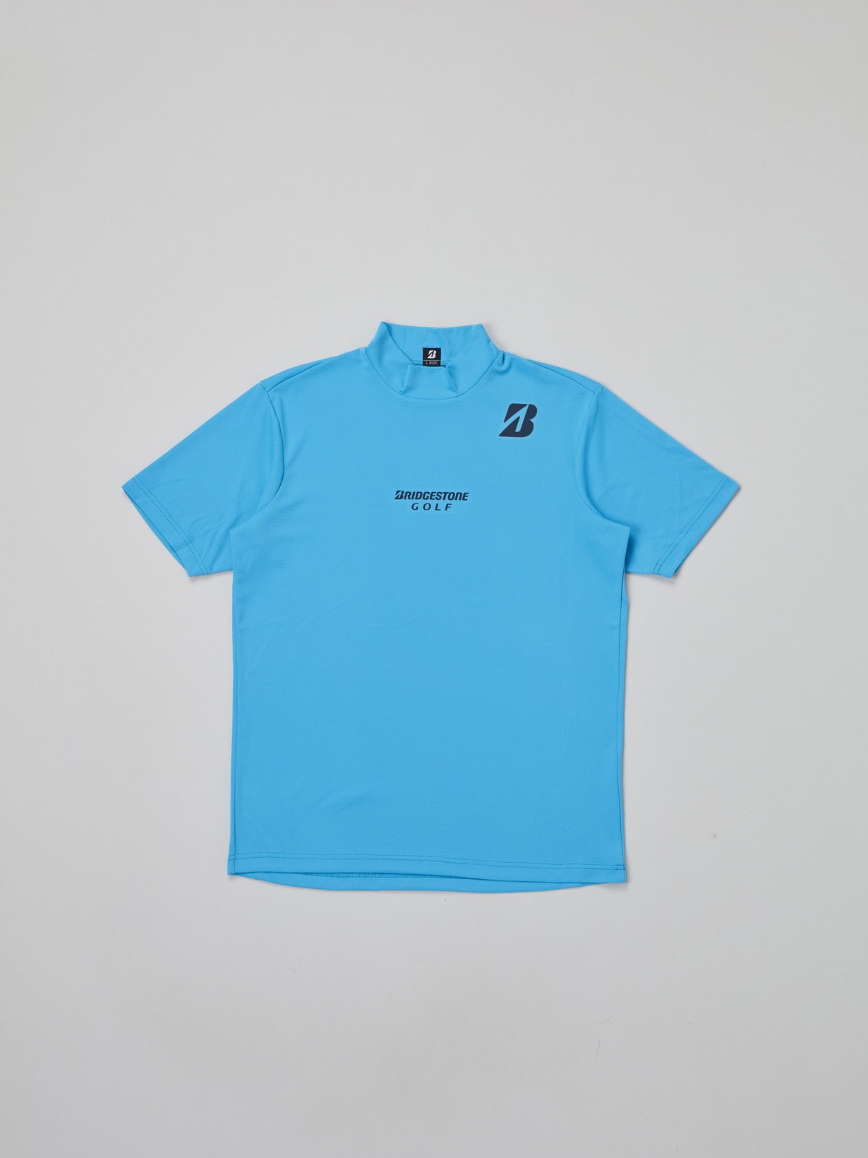 26年春夏 【B-01】 半袖モックネックシャツ(M BK(ブラック)): アパレル