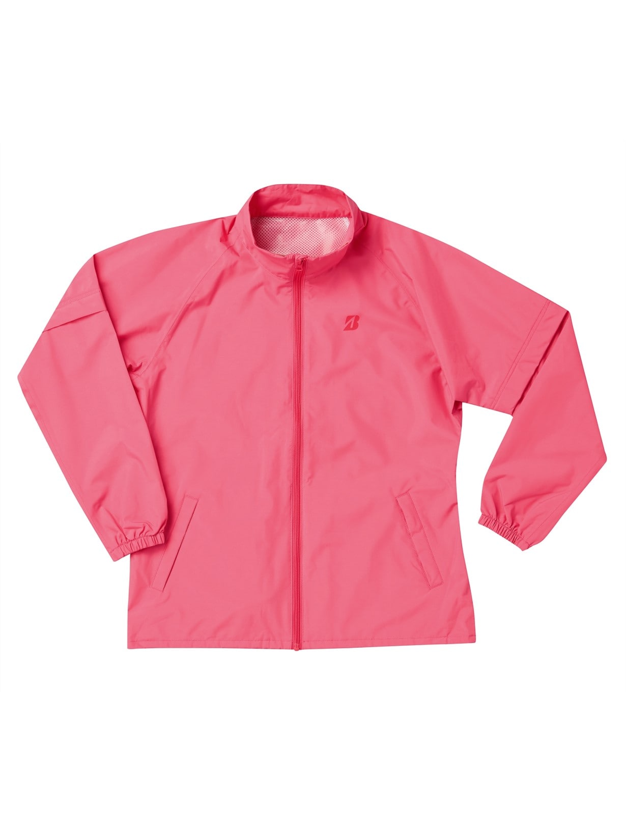 レディス レインブルゾン・レインパンツ（上下セット）(M PK(ピンク