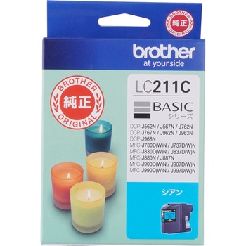 純正インクカートリッジ brother LC211 brother(ブラザー) ブラザー