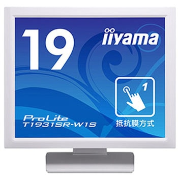 T1931SR-W1S タッチパネル液晶ディスプレイ 19型 / 1280×1024 / D-sub