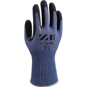 薄手 ニトリル背抜き 耐切創手袋 ZIZAI ZI-798 Weed ニトリルゴム