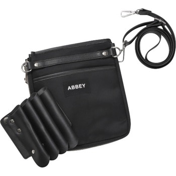 ABBEYオリジナルコラボナイロンシザーケース DEEDS ブラック色