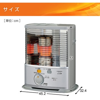 SX-2421Y(S) 石油ストーブ SXタイプ 1台 コロナ[冷暖房・換気設備