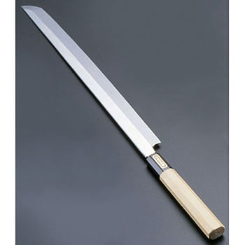 SA佐文 本焼鏡面仕上 蛸引 木製サヤ TKG 蛸引包丁・ふぐ引包丁 【通販