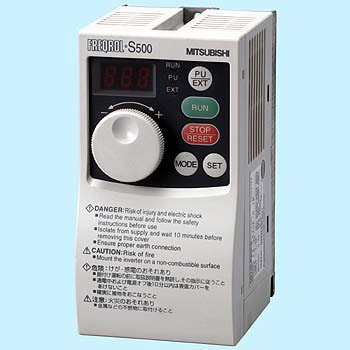 FR-S520E-0.4K インバータ FREQROL-S500シリーズ 1台 三菱電機 【通販