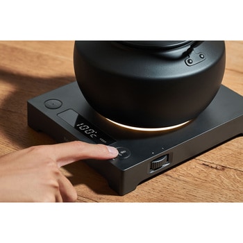 KPT02JP-BK MoonKettle 電気ケトル バルミューダ 容量最大0.9/最小0.3L