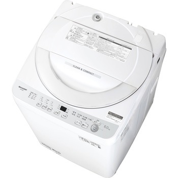 清潔&節水穴無し槽 全自動洗濯機 シャープ 縦型洗濯機 【通販モノタロウ】