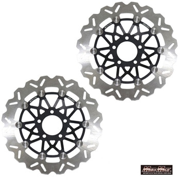 MM19-K027-BK-2 カワサキ ゼファー400/ZRX400 ウェーブ ディスク