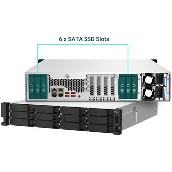 QNAP NAS HDDレス ラックマウント型 QNAP WindowsNAS 【通販モノタロウ】