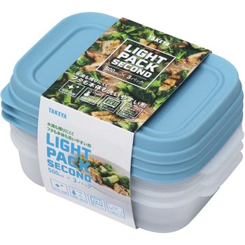 10822 ライトパック セカンド タケヤ化学工業 角 電子レンジ対応 容量