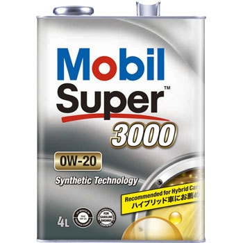 0W-20 SN モービル スーパー3000 0W-20 SN 1缶(4L) エクソンモービル