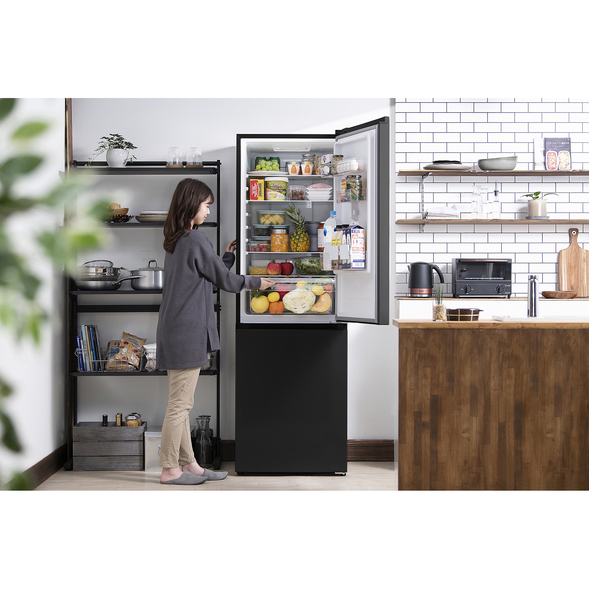 IRSN-30A-B 冷凍冷蔵庫 299L アイリスオーヤマ ファン式 - 【通販