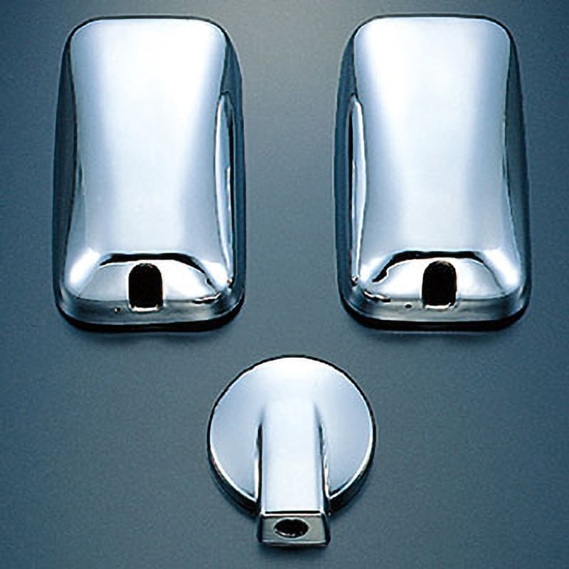 570662 メッキミラーカバーセット JET INOUE(ジェットイノウエ) 3点