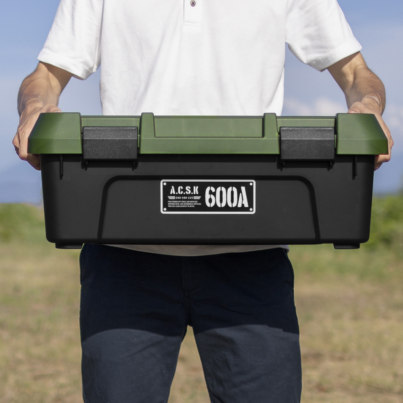 AS600AX アクティブストッカー JEJアステージ ブラックグリーン色