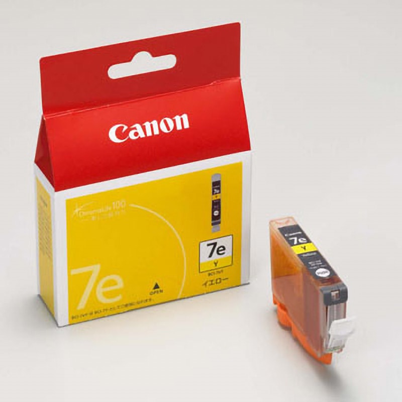 BCI-7eY 純正インクカートリッジ Canon BCI-7e Canon イエロー色 1個