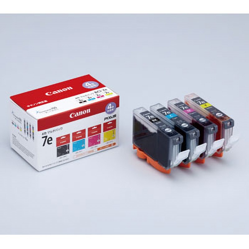 BCI-7E/4MP 純正インクカートリッジ Canon BCI-7e 1パック(4個) Canon
