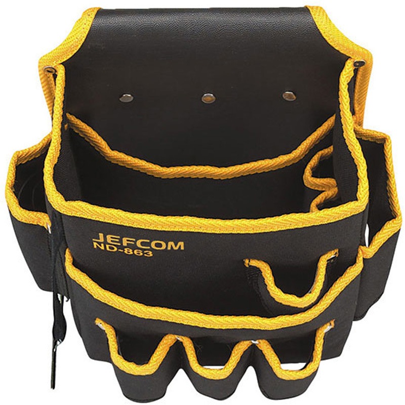 ND-863 電工キャンバスバッグ 1個 JEFCOM(ジェフコム) 【通販モノタロウ】