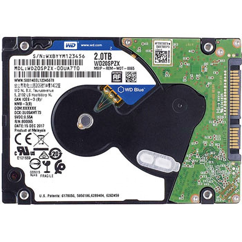 WD20SPZX 内蔵ハードディスク 2.5インチ WD Blue Western Digital