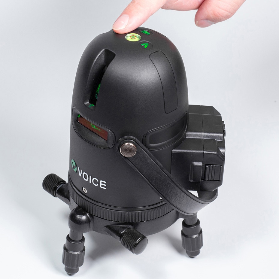 Model G3(本体+三脚セット) VOICE 3ライングリーンレーザー墨出し器