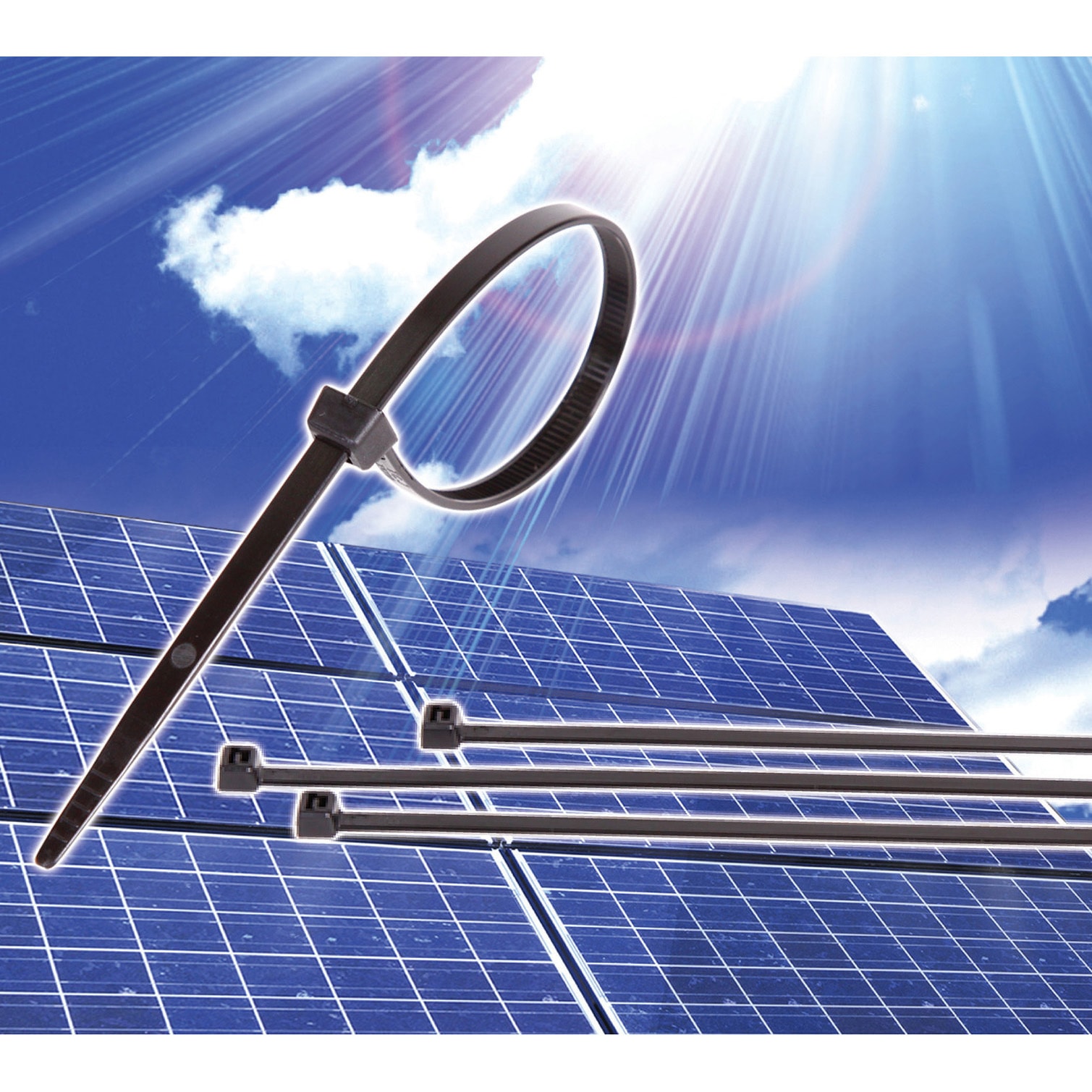 GL380 ガルバロック ヘラマンタイトン(旧:タイトン) 黒色 結束径7.0