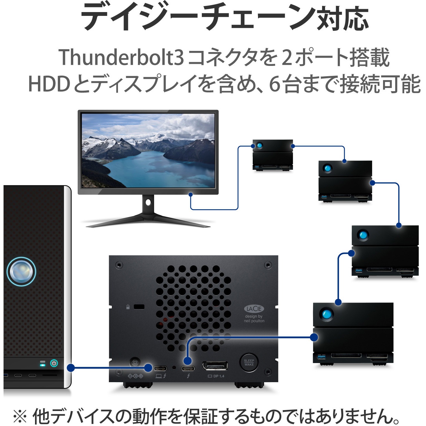 STLG20000400 HDD (ハードディスク) 外付け LaCie 2big Dock