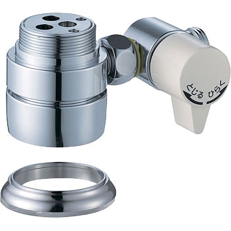 B98-AU シングル混合栓用分岐アダプター 1個 SANEI(旧:三栄水栓製作所