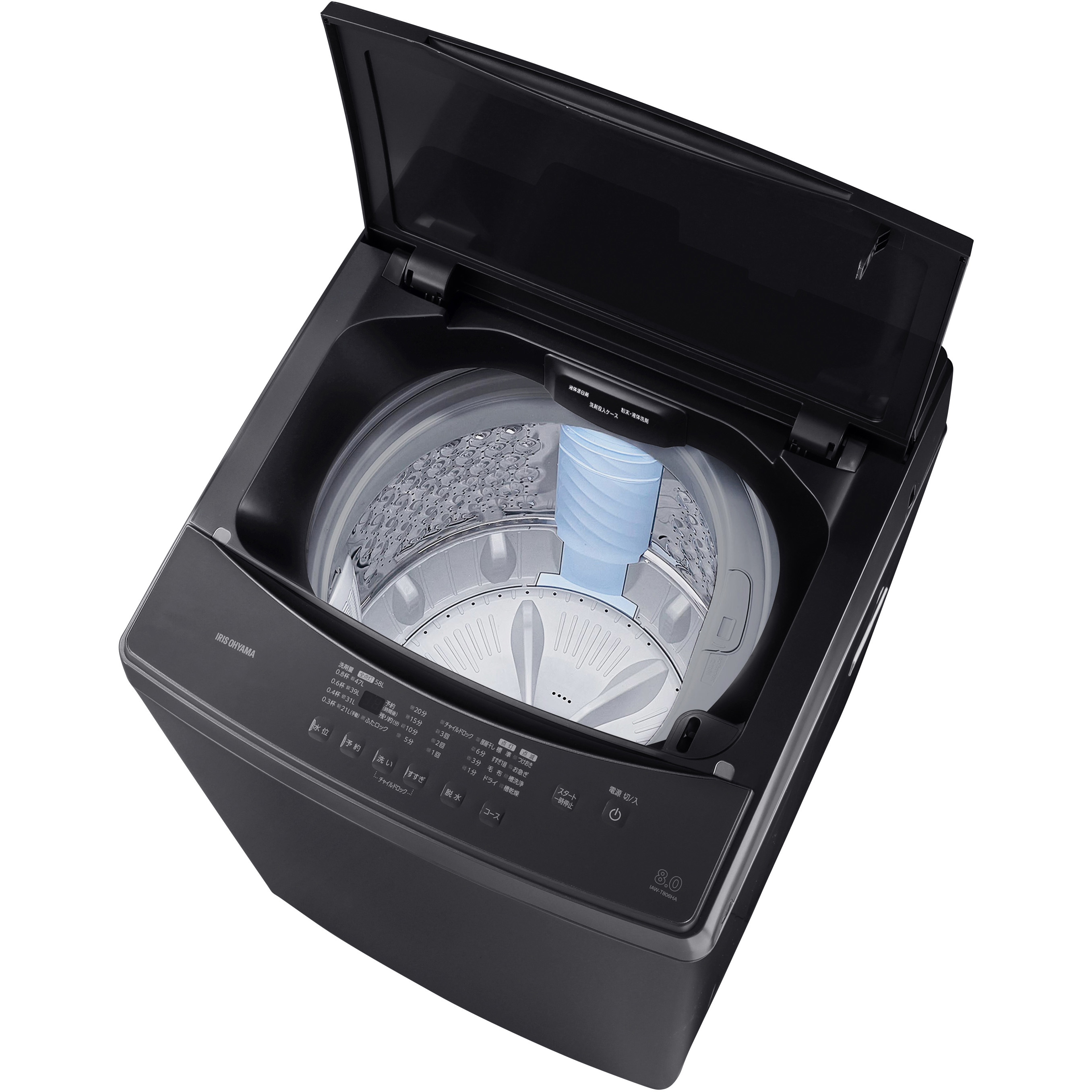 IAW-T806HA 全自動洗濯機 8.0kg 1台 アイリスオーヤマ 【通販モノタロウ】
