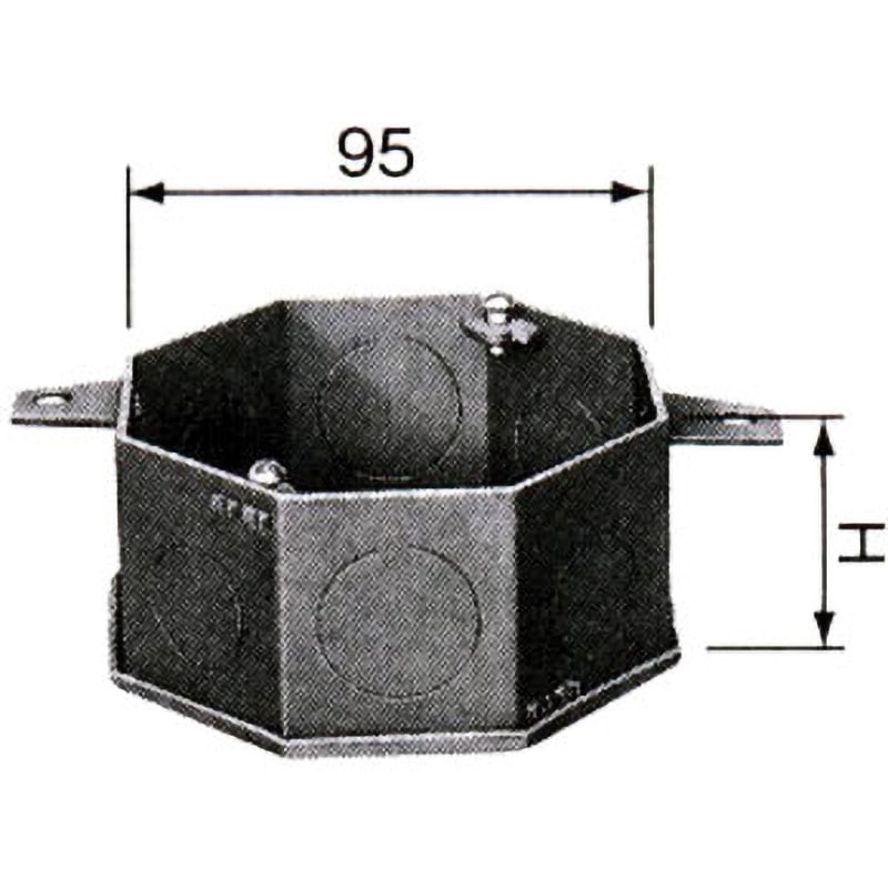 DS3644 八角コンクリートボックス 1個 Panasonic(パナソニック) 【通販