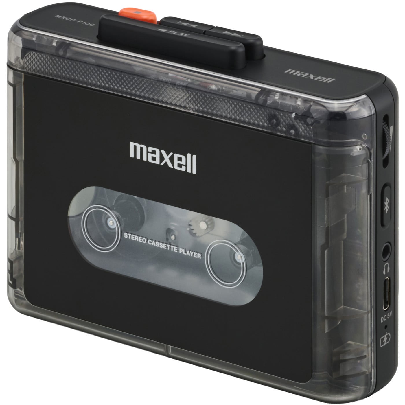 MXCP-P100S BK スピーカー付きポータブルカセットプレーヤー 1台