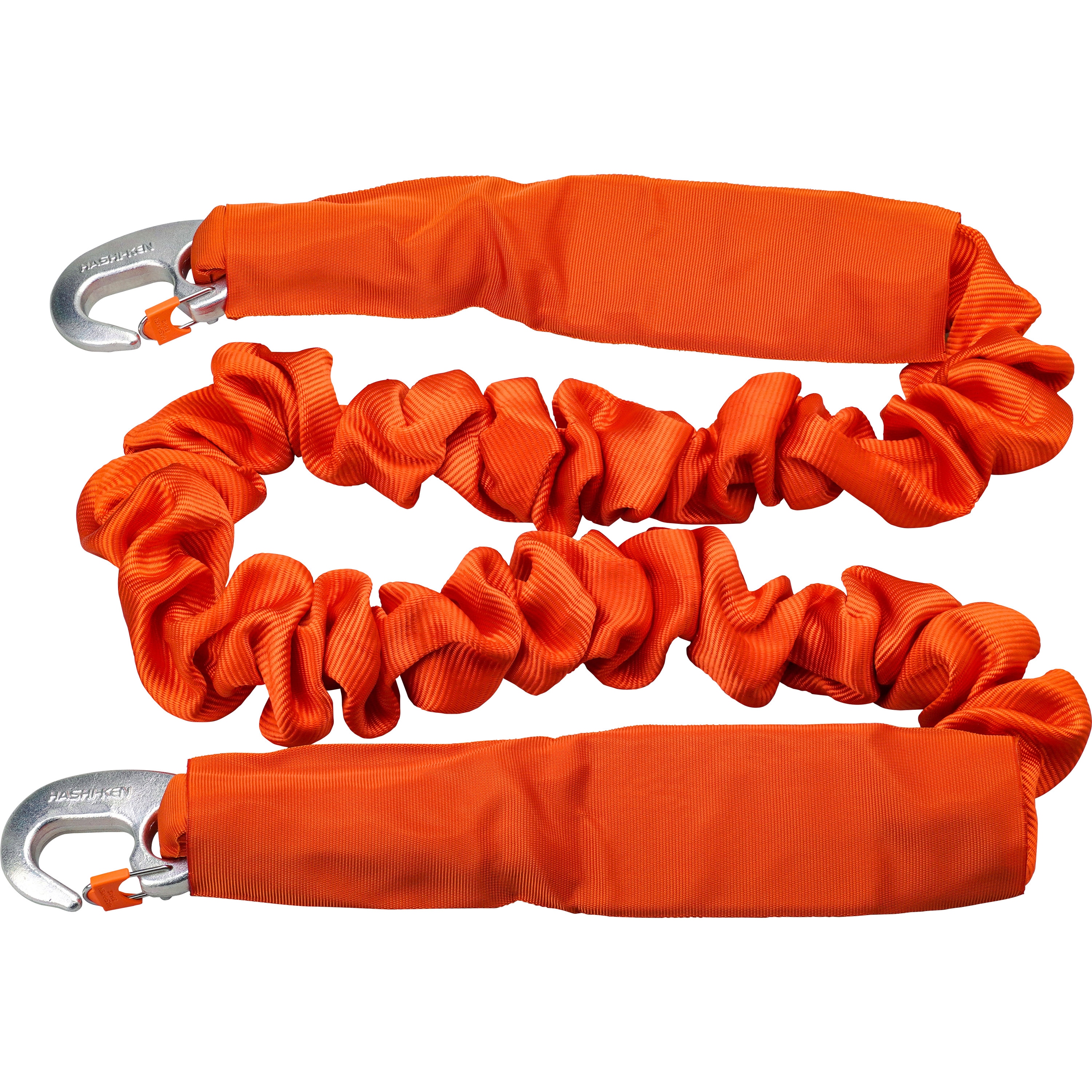 4WD-412SH G型安全フック付き牽引ロープ(4WD車用) 1本 橋研 【通販