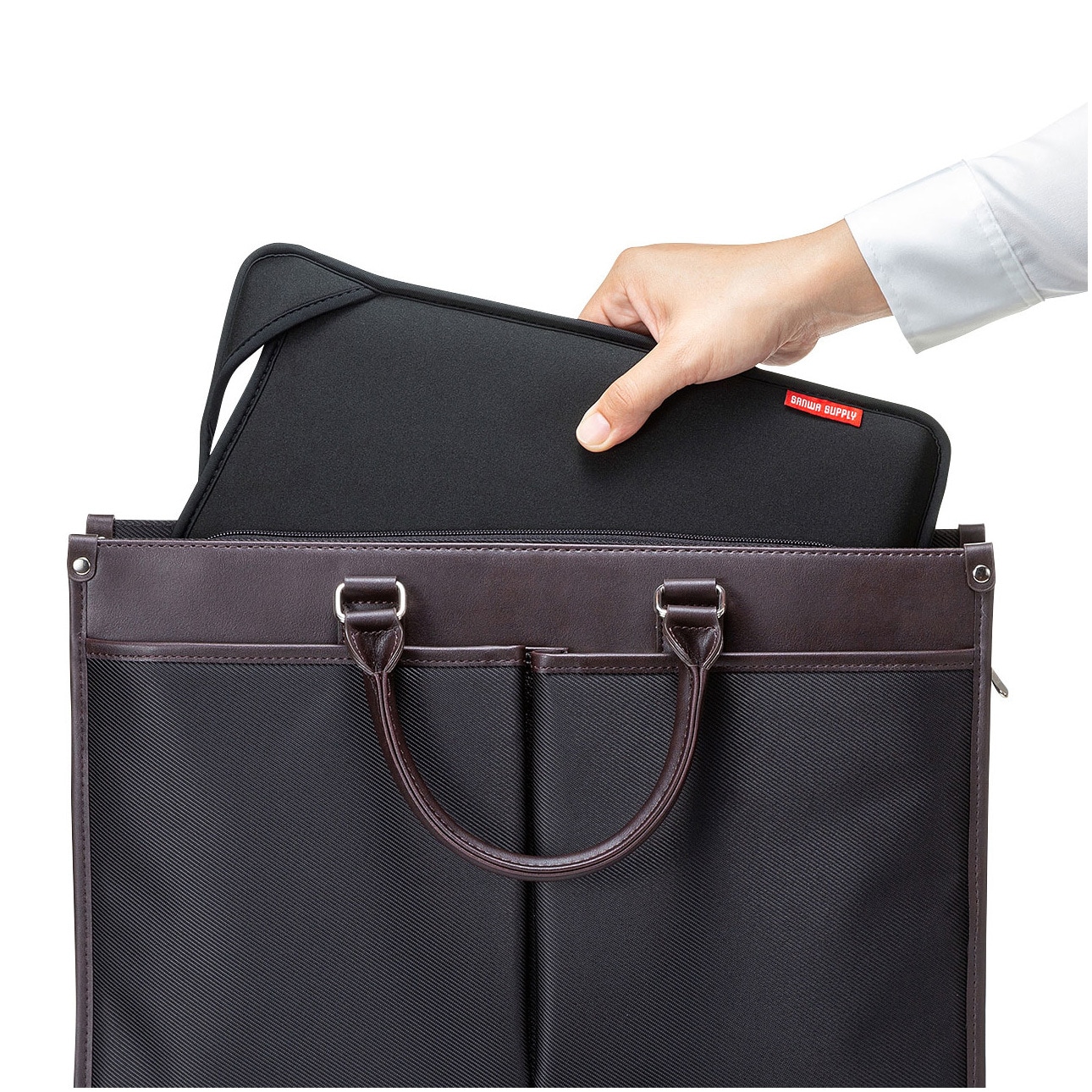 IN-WETSL13BK PCプロテクトスーツ サンワサプライ ブラック色 IN