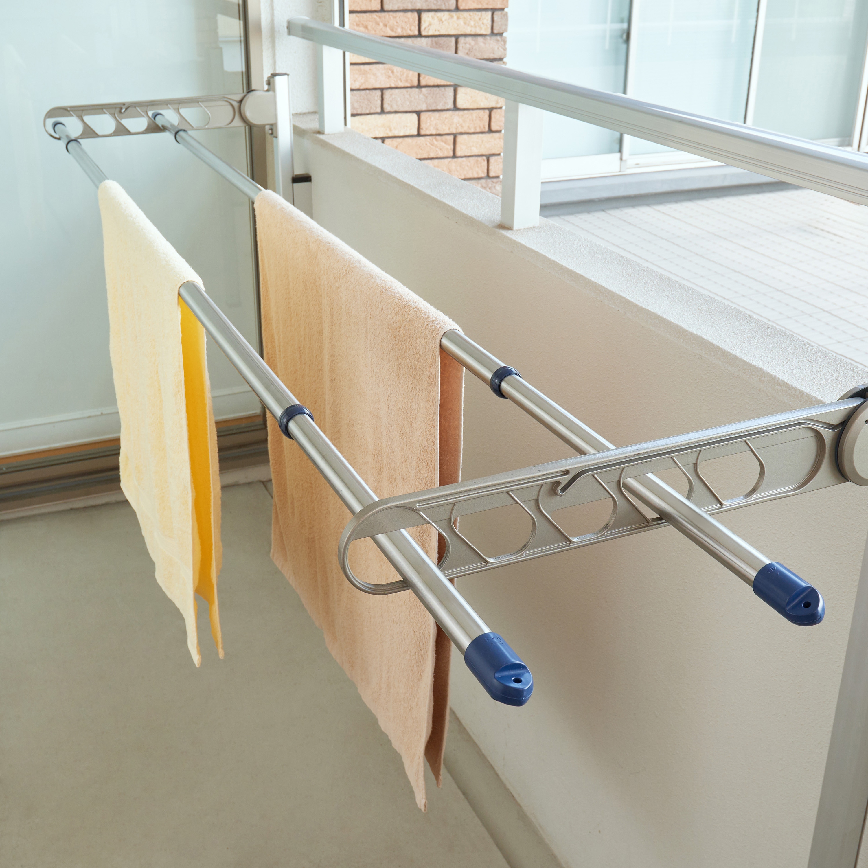 1.7-3.0 伸縮竿 ステンレス製 1パック(2本) モノタロウ 【通販モノタロウ】