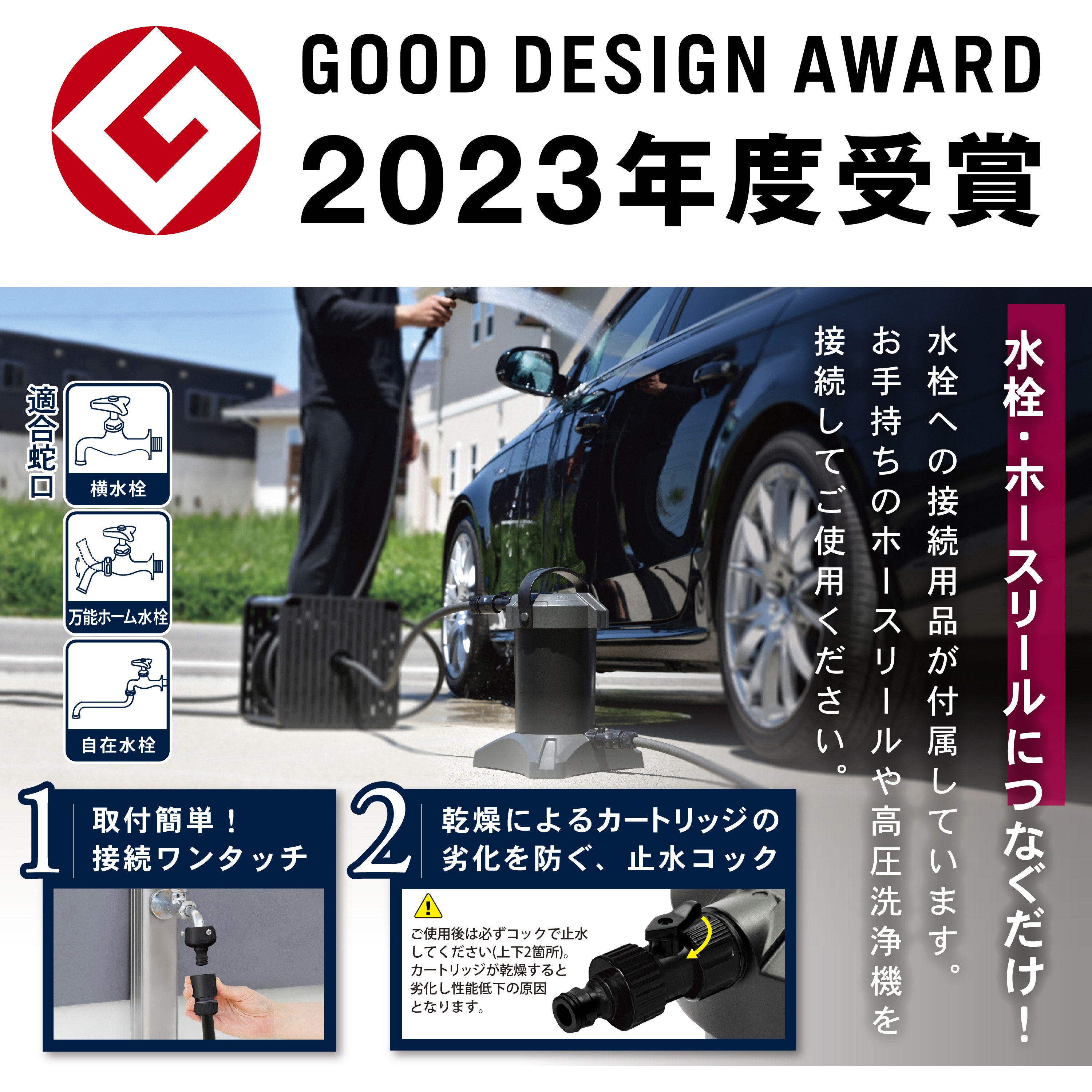 JU-01 純水器 ピュアニッシュプロ 1個 グリーンライフ 【通販モノタロウ】